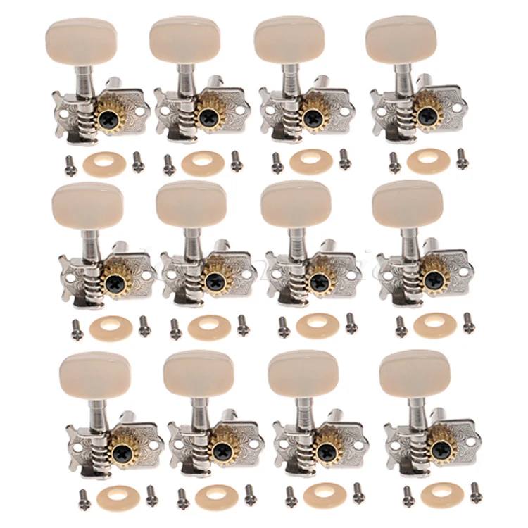 

12Pcs Right New Classical Guitar Tuner Tuning Keys Pegs Machine Heads
