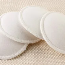 Nouveau coussinet d'allaitement en bambou, 4 pièces, lavable, étanche, réutilisable, pour maman