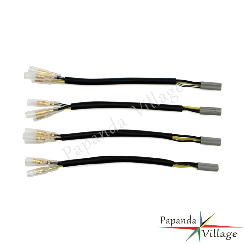 4 шт. разъемы для сигнала поворота мотоцикла Yamaha YZF R6 R1 R3 R6S FZ6 FZS6 FZ1 250 500|adapter plug|adapter