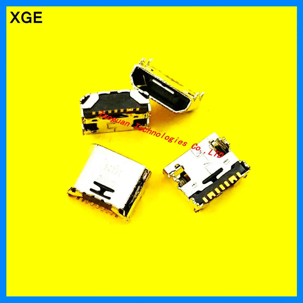 10 шт./лот XGE новые зарядка через usb Порты и разъёмы док разъем запасные части для
