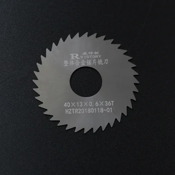 

5pcs Outer Diameters 40mm Thickness 0.5mm to 2mm Slitting Saw Blade Solide Carbide Circular Milling Saw Blades CNC Lathe Metal