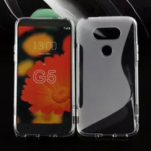 Gligle 200 шт./лот Новинка S-line Мягкий ТПУ кремния кожи чехол для LG G5 телефона чехол