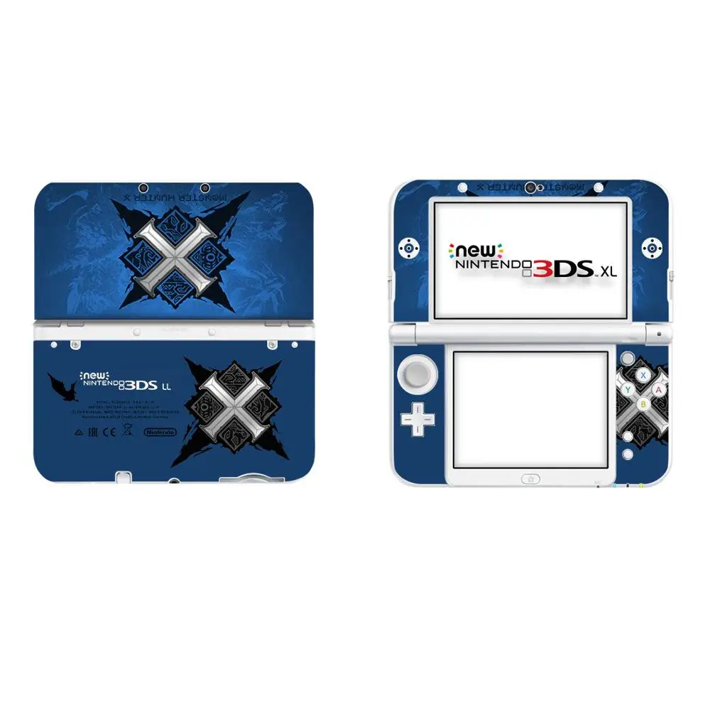 

Monster Hunter Vinyl Cover Decal Skin Sticker for NEW 3DS XL LL Skins Stickers for NEW 3DSLL Vinyl Skin Sticker Protector