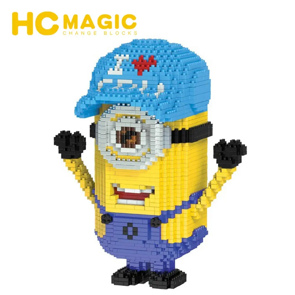 HC MAGIC 9044 алмазные строительные блоки Fat Little Yellow Man аниме фигурки игрушки