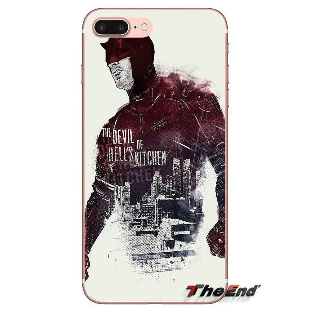 Красные супергерои Мстители для iPhone X 4 4S 5 5S 5C SE 6 6S 7 8 Plus Samsung Galaxy J1 J3 J5 J7 A3 A5 2016 2017 TPU