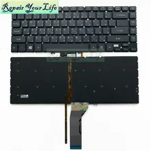 Ремонт вашей жизни Клавиатура для ноутбука acer для Aspire R7-572 R7-572G R7-572P АР арабский раскладка клавиатуры с подсветкой и