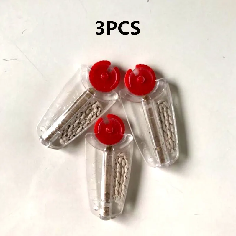 3 шт. масла, керосина зажигалка аксессуары кремень камни Хлопок фитиль кремень огонь стартер Замена диспенсер Зажигалка КРЕМЕНЬ ДЛЯ