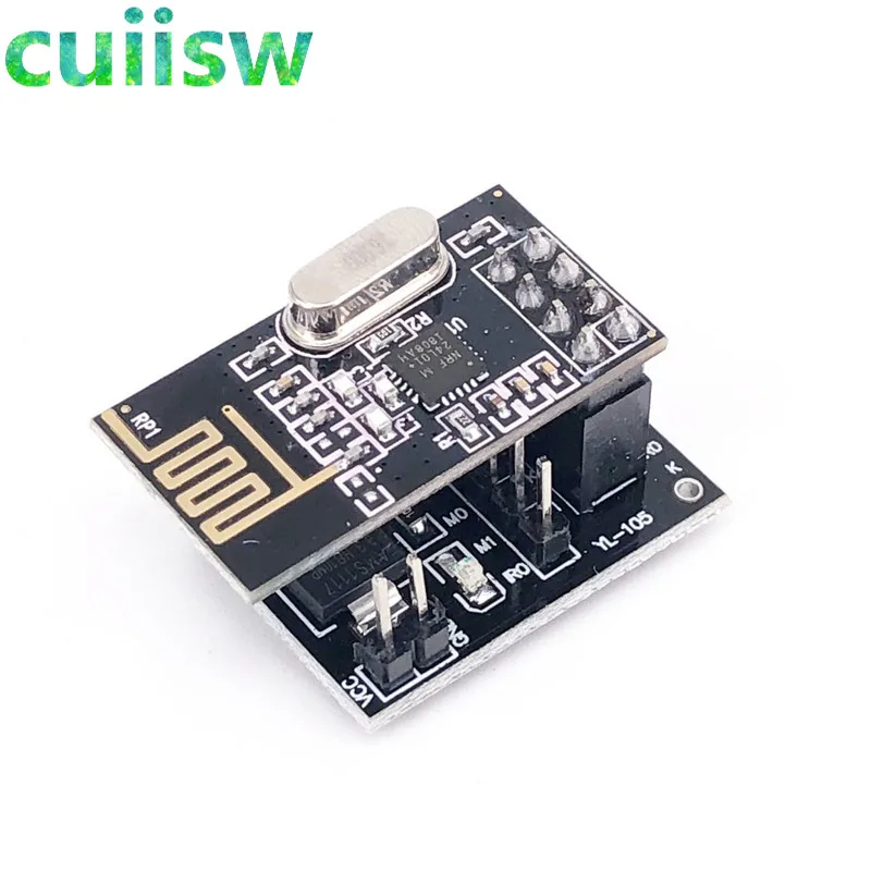 

2PCS/LOT =1pcs New Socket Adapter Module Board +1pcs NRF24L01 Wireless Module
