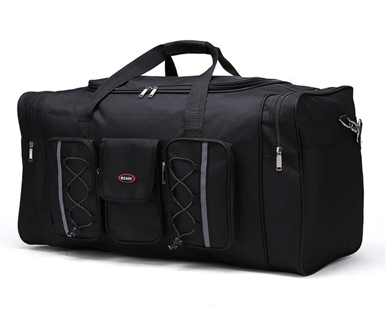 Black Custom Durable Multi Functional Travel Luggage Bag Duffle Bag Promotional Gift Bagin