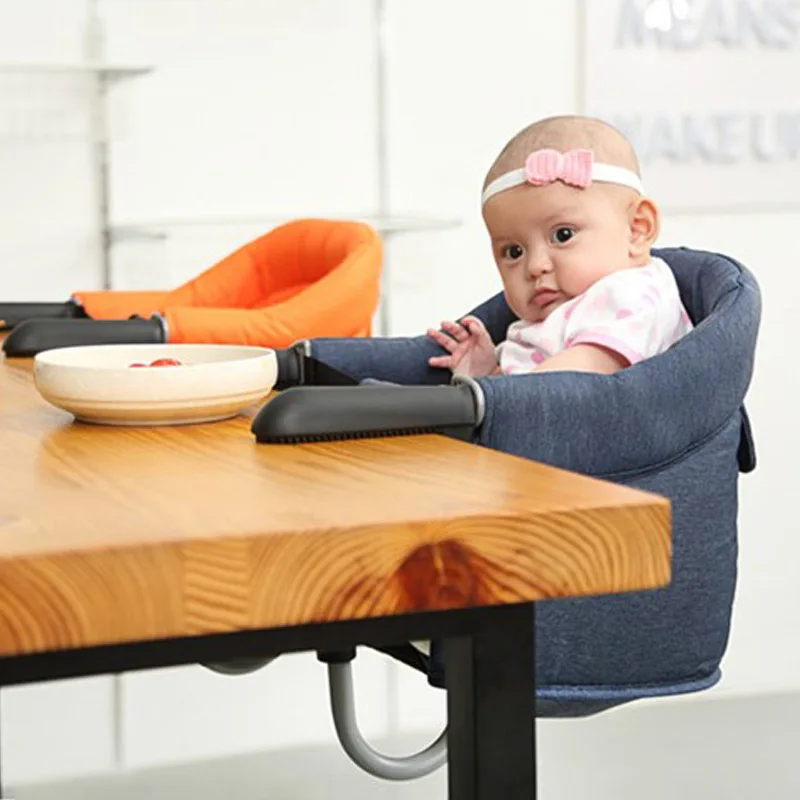 de comedor portátil para bebé, asiento de viaje niños, mesa con gancho rápido, sillas plegables para comer y comer|Asientos y sofá de bebé| -
