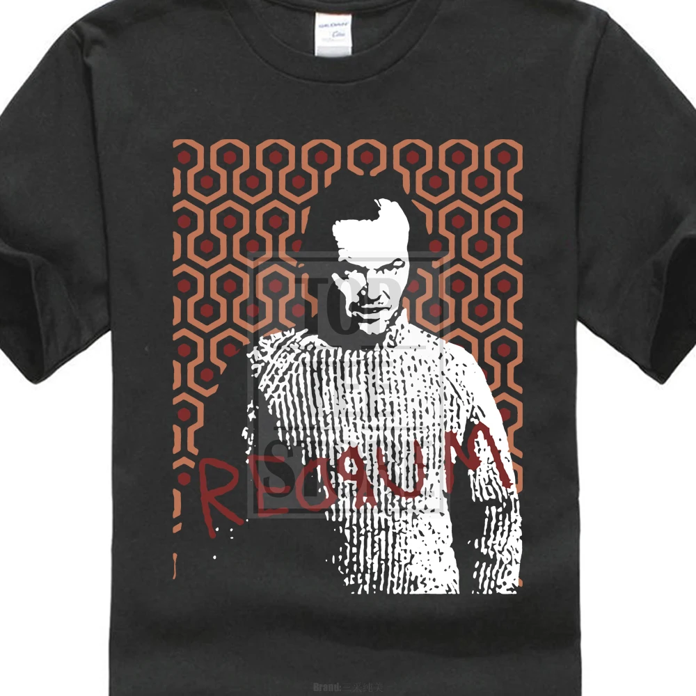 

High Quality Tops Hipster The Shining 80S Horror King Cult Kubrick Movie Parody Fan T Shirt