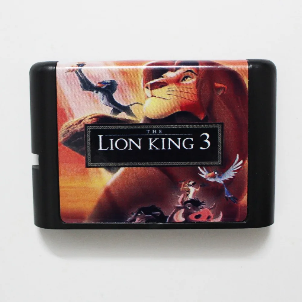 

Lion King 3 16 bit MD Game Card For Sega Mega Drive For Genesis
