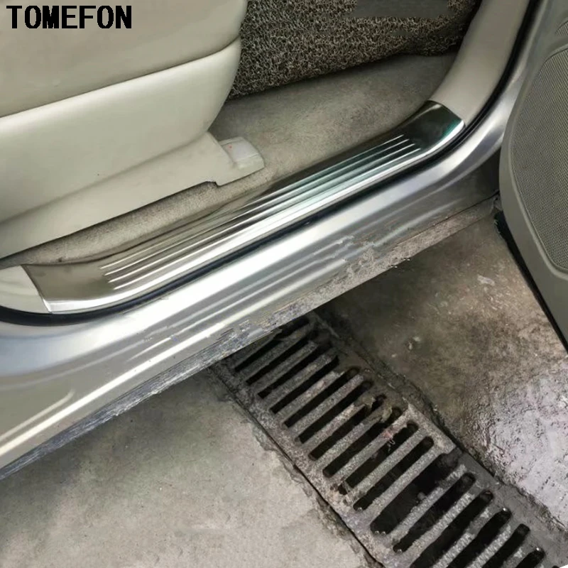 Автомобильные аксессуары TOMEFON для Toyota Estima Previa Tarago 2016 накладка из нержавеющей