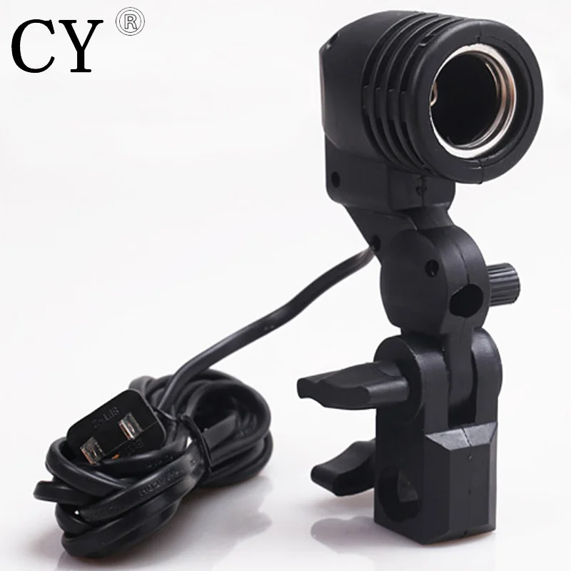 Lamp Bulb Holder E27 Socket Flash Umbrella Bracket stduio continuous