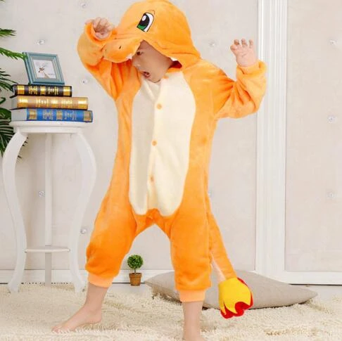 Pijamas Kigurumi Unisex Charmander Niño Pijamas Kigurumi Unisex Charmander Niño