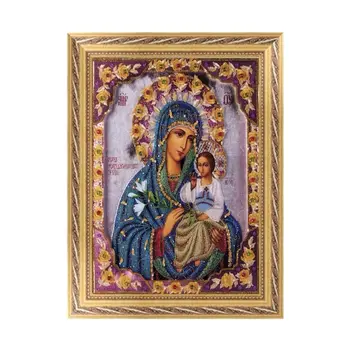 

Diy Diamond Embroidery Icon Religion Rhinestones Cross Stitch Kits Handicrafts 5D DIY Crystal Diamond Painting gift