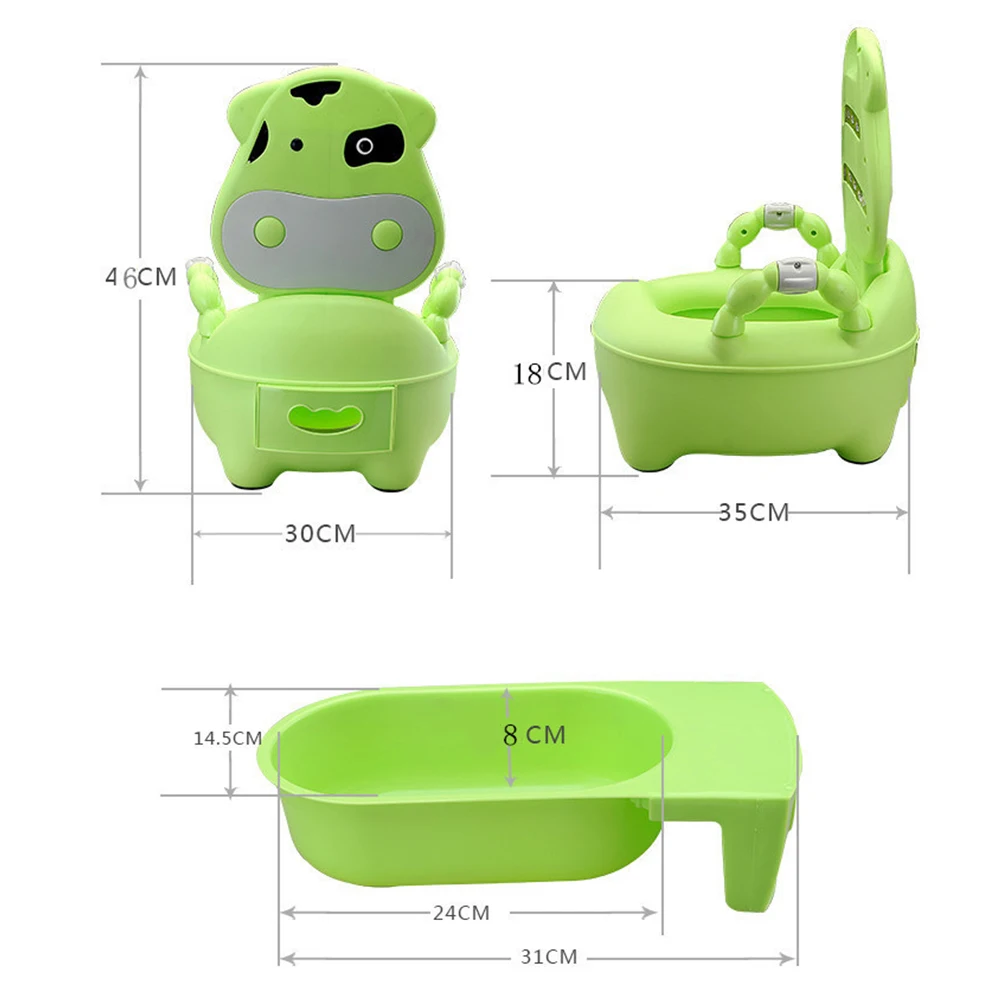 Портативный Детский горшок, милый унитаз, горшок для детей, тренировочное сиденье, Детский горшок, детский унитаз, детское постельное белье, спинка, Детские горшки