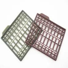 5 шт./партия, снасти для ловли карпа, буровые шарики для прикорма рыбы, гантбелл, стопоры Boilie V, Стопорная сетка, пилка, 6,5*5,6 см, ABS