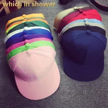 Которая в душе Повседневная Простая мужская хип хоп Кепка Регулируемая твердая Кепка с плоским козырьком Модная женская кепка