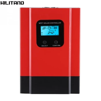 

40A MPPT Solar Charge Controller 12V/24V/36V/48V Maximum PV Input 130V DC Battery Charger Regulator