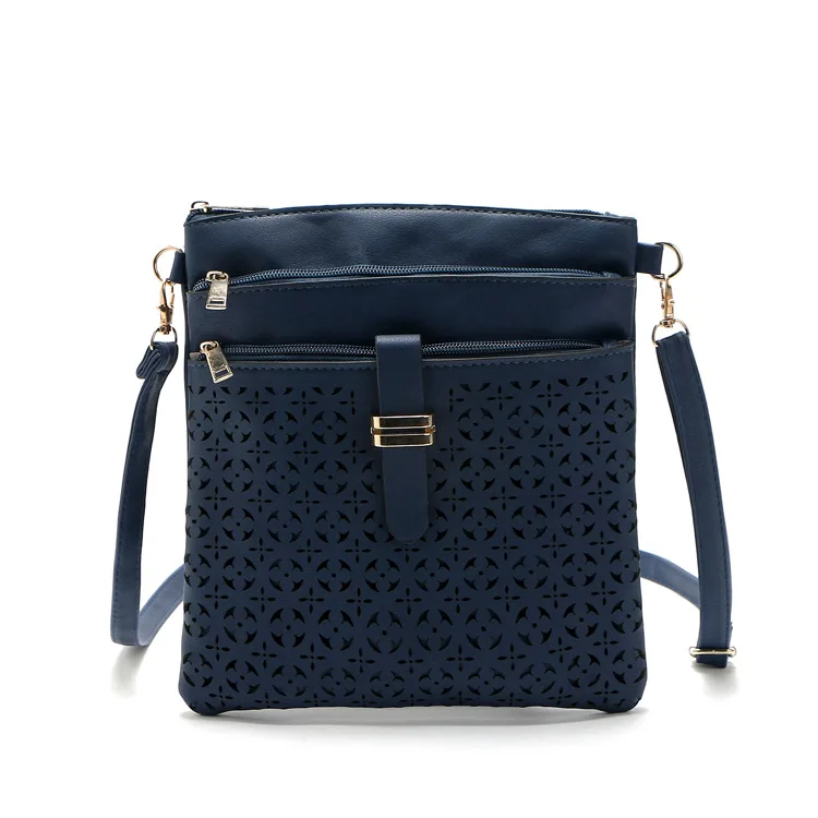 Клатчи Bolsas Femininas Bolsa, модная маленькая сумка, женские сумки-мессенджеры, мягкая женская сумка через плечо из искусственной кожи - Цвет: blue