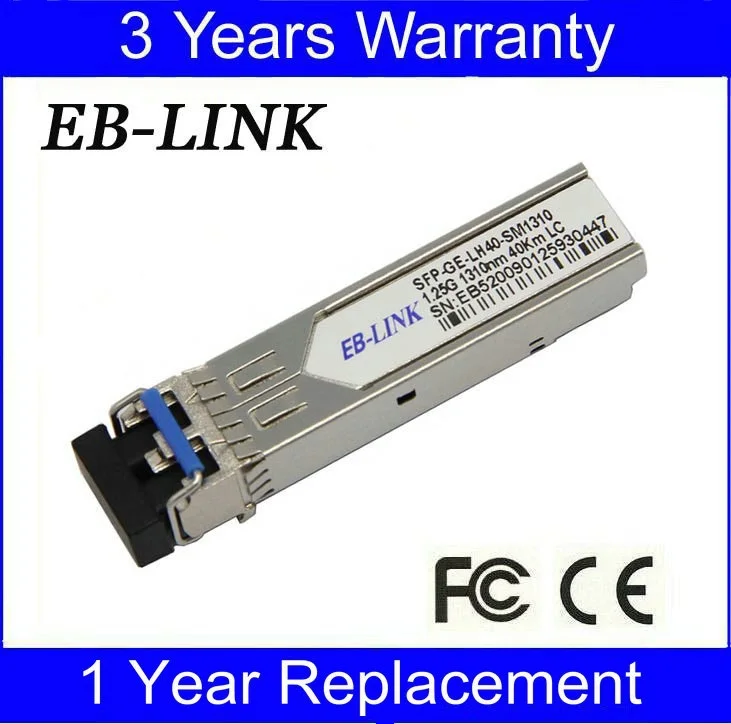 

New AT-SPLX40 Allied Compatible 1.25G 40km SFP Transceiver module