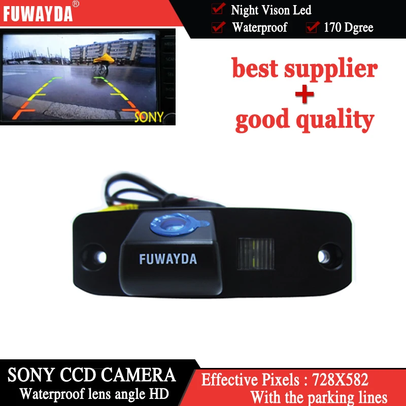 FUWAYDA для SONY CCD Автомобильное зеркало заднего вида с изображением направляющей