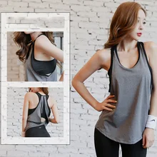 Новинка, женские футболки жилет для йоги, без рукавов, топ для йоги, спортивный бюстгальтер, пуш-ап, сексуальный спортивный бюстгальтер, нижнее белье для спортзала, фитнеса, пробежек