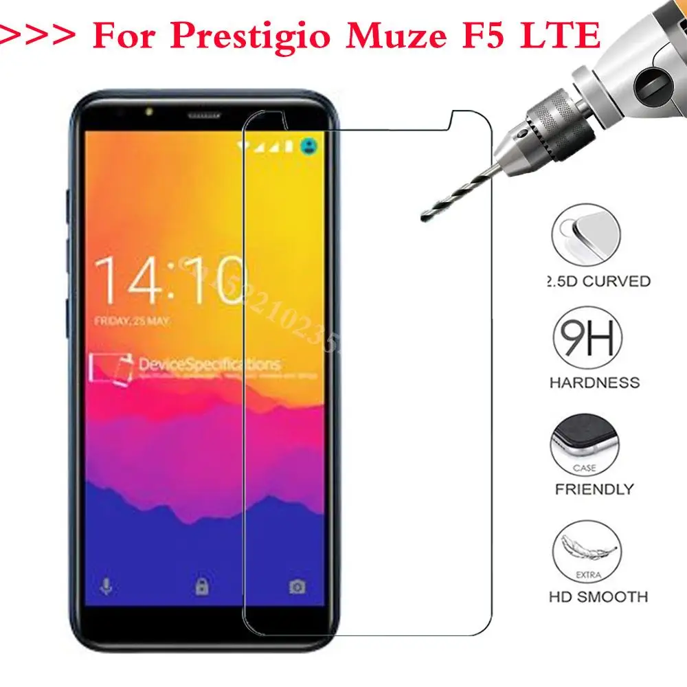 Закаленное стекло для Prestigio Muze E5 X5 F5 LTE wize Y3 Защитная крышка для экрана Взрывозащищенная пленка для мобильного телефона чехол стекло