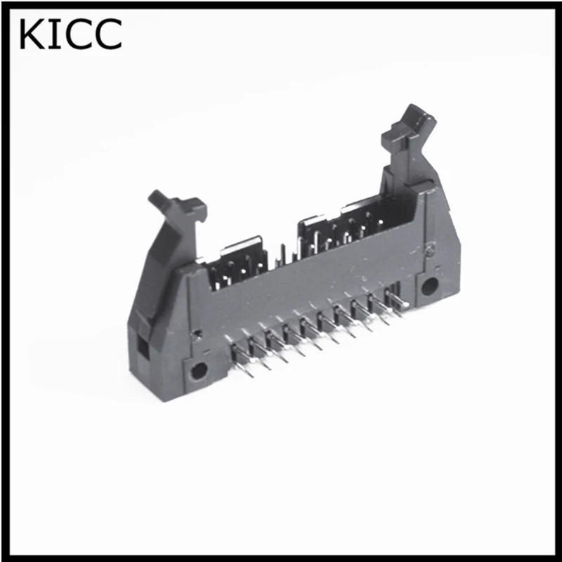 

5Pcs Ox Horn Socket DC2-40P 2.54mm Bend pin Horn hook PCB Connector