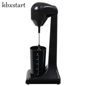 

Kbxstart 220V Electric Milk Frother for Coffee Milk Latte Foamer Milking Machine Fancy Cafe Foamer Cappuccino Food Mixer EU Plug