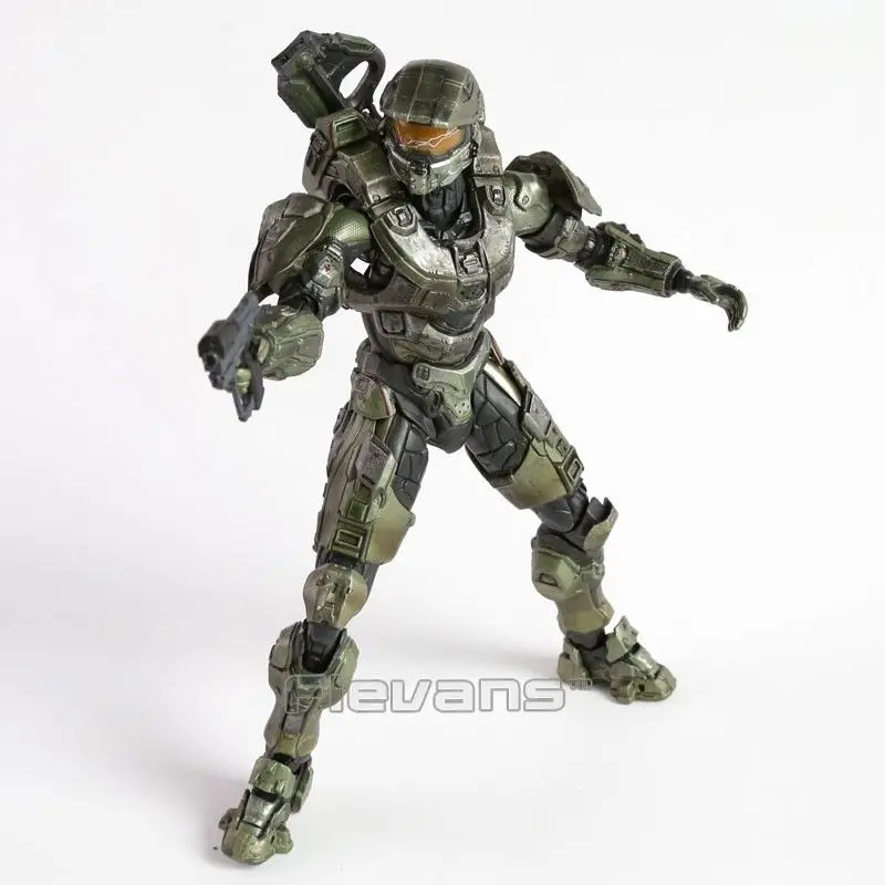 Новая классическая Sci Fi Игра № 1 главный HALO 5 guardions Play Arts Kai 26 см фигурка