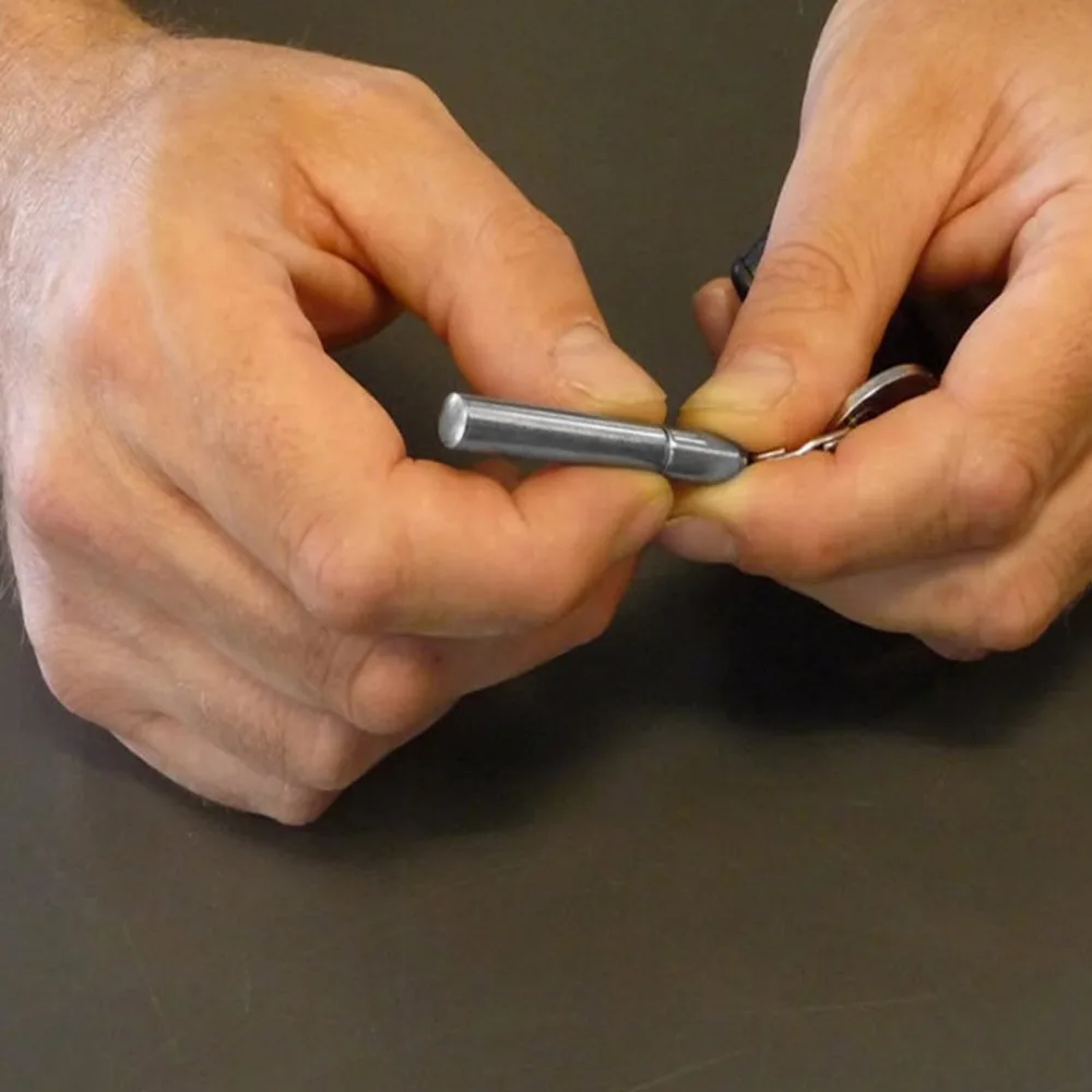 Портативный Телескопический инструмент ручка Металлический Брелок инструмент креативный Телескопический нержавеющая сталь брелок с ручкой эргономичная шариковая ручка