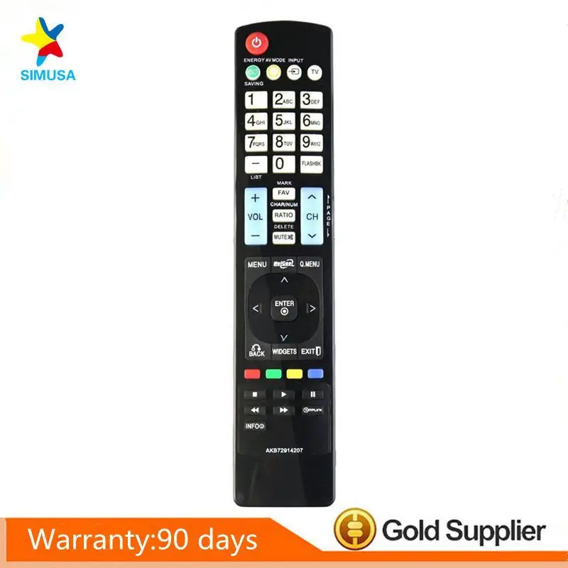 

AKB72914207 Universal Remote Control For LG TV 19LE5300,22LE5300,22LE5500,26LD350