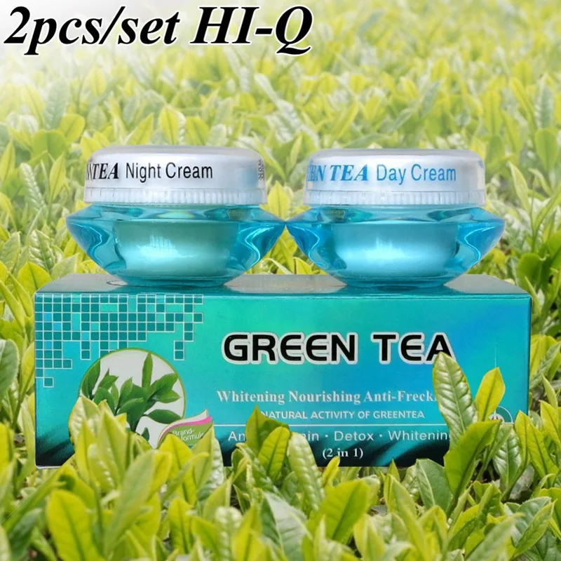 1 шт./2 шт./3 шт. зеленый чай для лица отбеливающий увлажняющий Осветляющий крем против старения уход за кожей