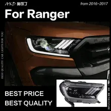 Ford Ranger Lampe And Get Free Shipping On Aliexpress Akd Car Styling For Ford Ranger Headlight 2016 2017 Everest Led Head Lamp H7 D2h