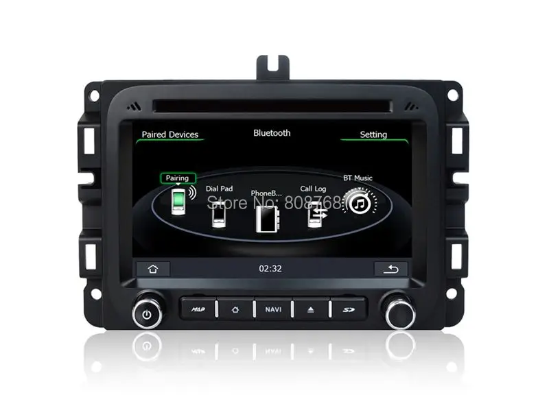 7" In Dash Car DVD Player for Dodge RAM 1500 2014 2015 with GPS