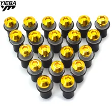 Kit de fixations à vis pour pare-brise de moto, pour SUZUKI GSF 1200, 1250 BANDIT GSX1250 F/SA/ABS GSX650F GSX 650F