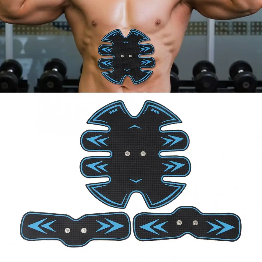 

Fat Burning Electrical EMS Stimulator Massager Abdominal Arm Muscle Fitness Training Body Shaping Losing Weight
