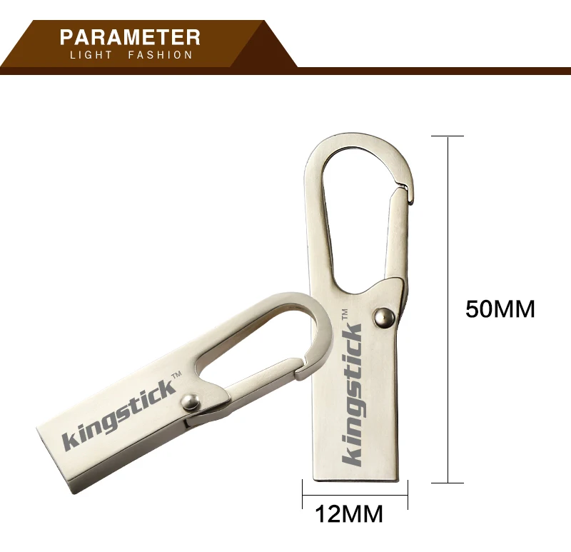 Kingstick, флеш-накопитель USB, 8 ГБ, 16 ГБ, 32 ГБ, 64 ГБ, 128 ГБ, usb флеш-накопитель, серебристая металлическая память, usb флешка, флешка, карта памяти