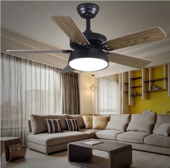 

High quality FAN droplight natural wind restoring ancient ways LED fan lights sitting room bedroom fan lights