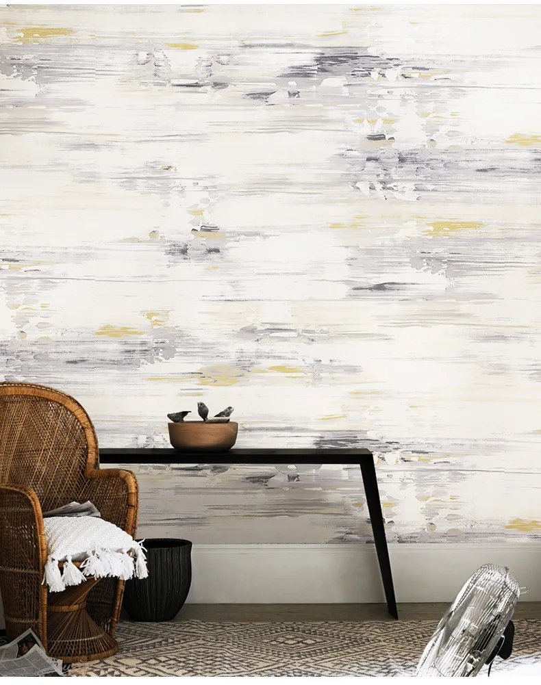 

Stract Painting Wallpaper Waterproof Background for Living Room PVC Vinyl Wall Paper Roll Stereoscopic Look Wallcoverings 10M