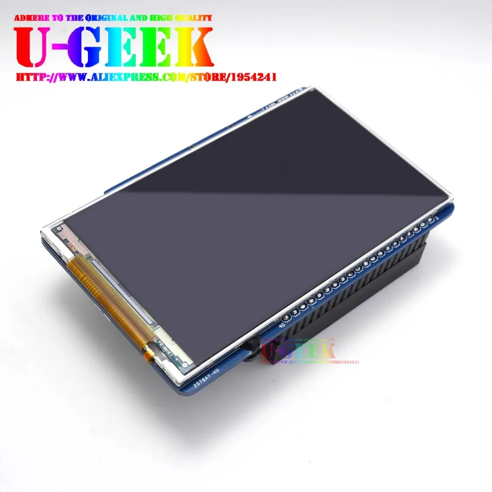 UGEEK 3 5 дюймовый 800x480 60fps TFT экран | HD высокоскоростной ЖК модуль дисплей для Raspberry Pi 4B