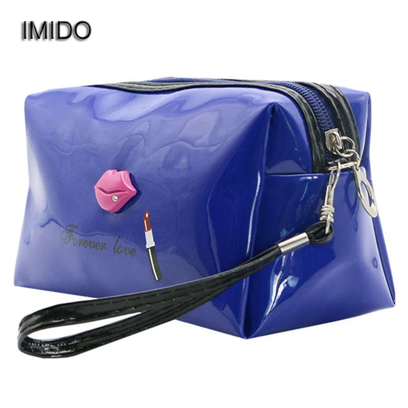 

2018 Wholesale Price Women cosmetic bag organizer makeup bag for Ladies Travel organizador pu Female Clutch necessarie XLY001