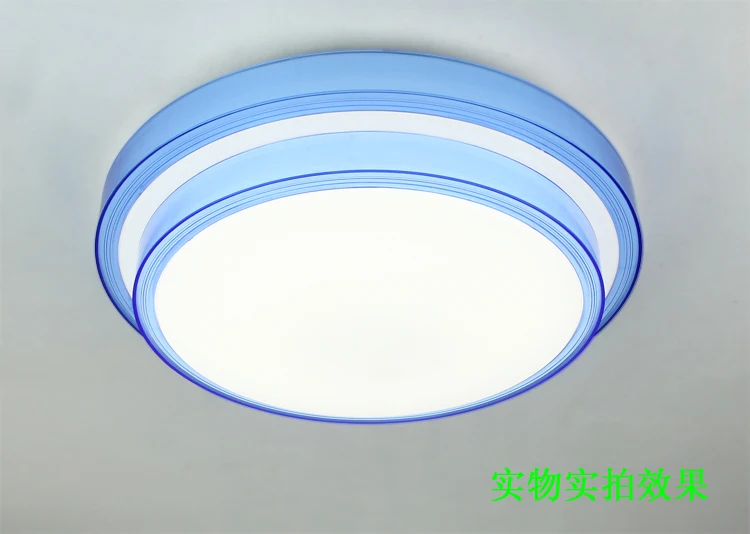 

95% OFF Transparent Frame 24W Dia 29CM Double Line Multicolor LED Ceiling Lamp Indoor Light,Cool White ,Bedroom,Kitchen Lamp