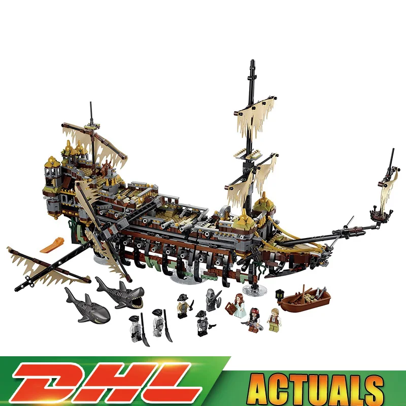 

Lepin 16042 2344Pcs Pirate Ship The Slient Mary Set Children Building Blocks Bricks Toys Model Gift Compatible Legoings 71042