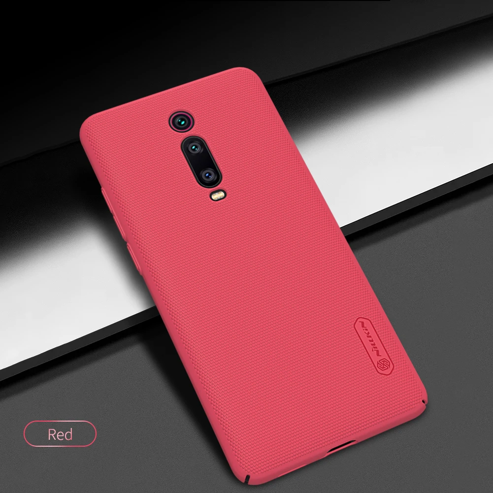 For Xiaomi Mi 9T Case Cover Nillkin Frosted Shield Back Case For Xiaomi Mi 9T Pro Mi 9 T Redmi K20 Hard Matte Bumper Gift Holder