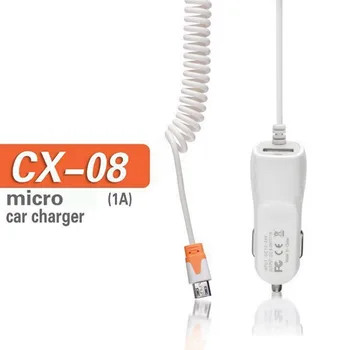 

10pcs Dual Port USB Phone Car Charger Adapter for iphone Samsung Mobile Phone 5V/2.1A Fast Charge With Micro Type-C Cable