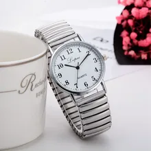 lvpai women’s watch simulation quartz dress stainless steel with clock gift fashion elastic telescopic strap ladies watch #W