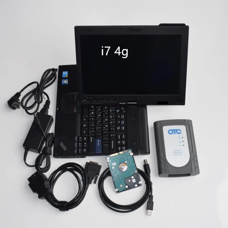 

Otc It3 for Toyota Diagnosis Scanner Software Installed in Laptop x201t Touch Screen i7 4g Ready to Use Full Cable Connector